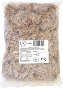 Gyros 2kg Kycklingkebab 20kg